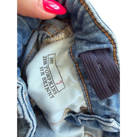 POLO RALPH LAUREN Girls Tompkins HR  Skinny Jeans Size 7 - Picture 5 of 7